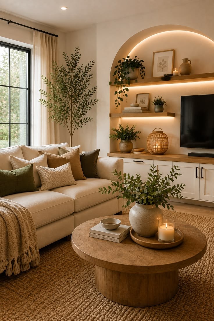 Living Room interior by RBD Interiors Design