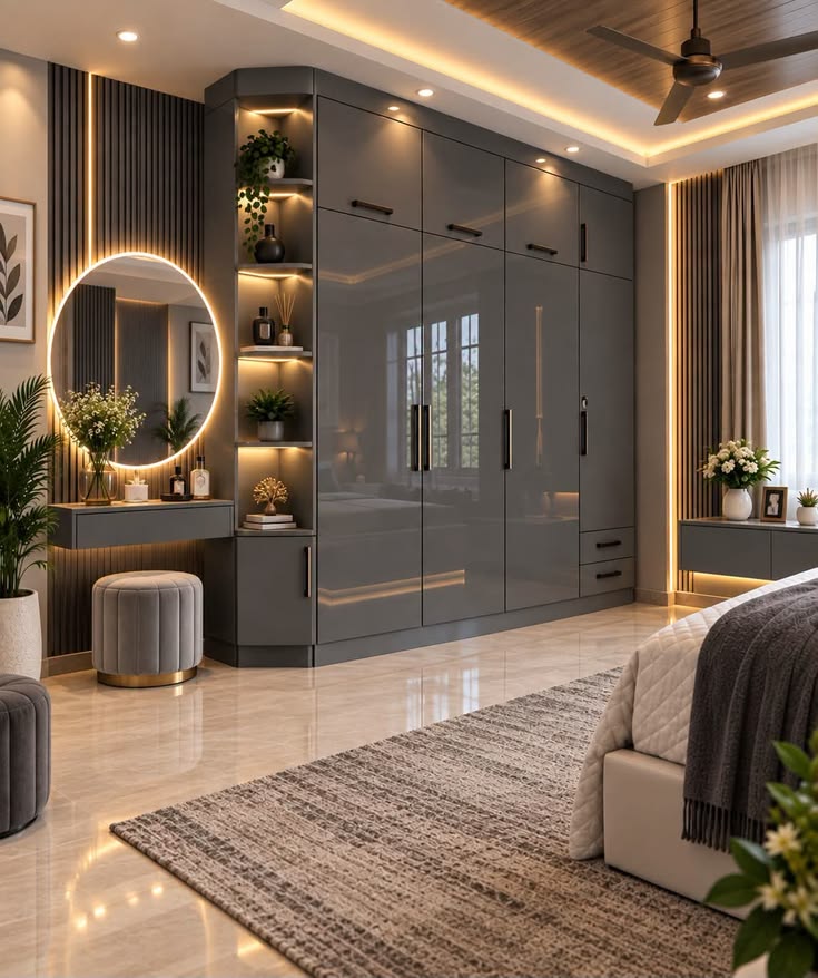 Wardrobe interior by RBD Interiors Design